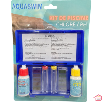 Trousse de contrôle pour piscine -AQUASWIM
