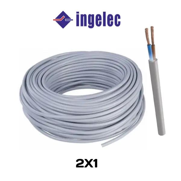 Câble Souple 2x1 mm² – Câble Électrique Flexible pour Branchement Domestique