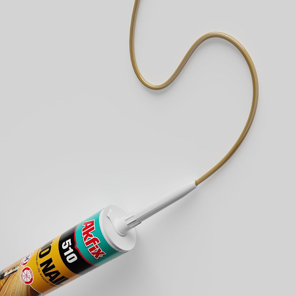 Silicone Akfix 510 Beige – Mastic d’Étanchéité Haute Performance Multi-Usage | Droguerie à Chrifia Marrakech