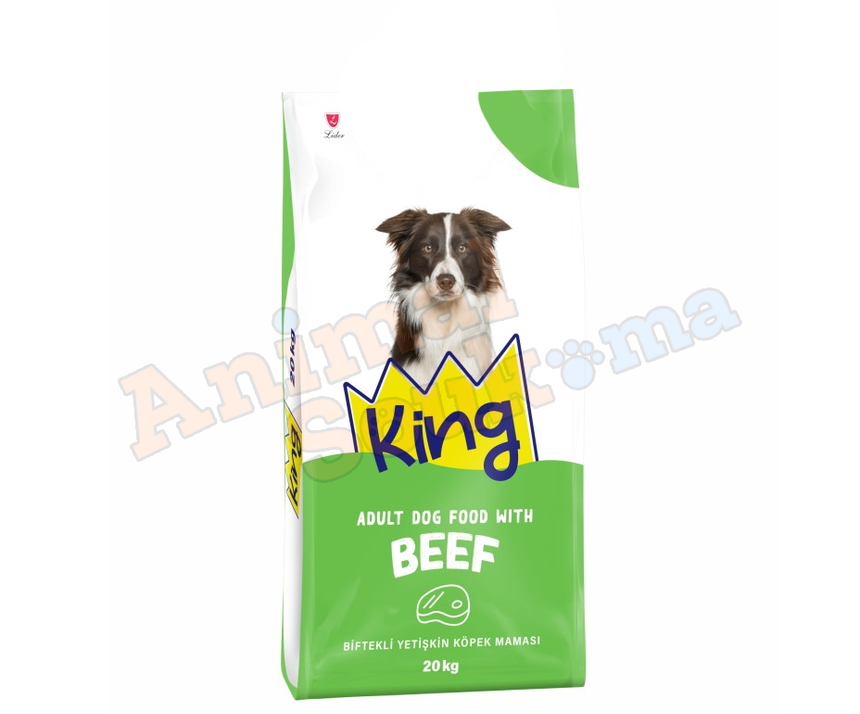 KING Dog – Croquettes Économiques pour Chien Adulte 20kg