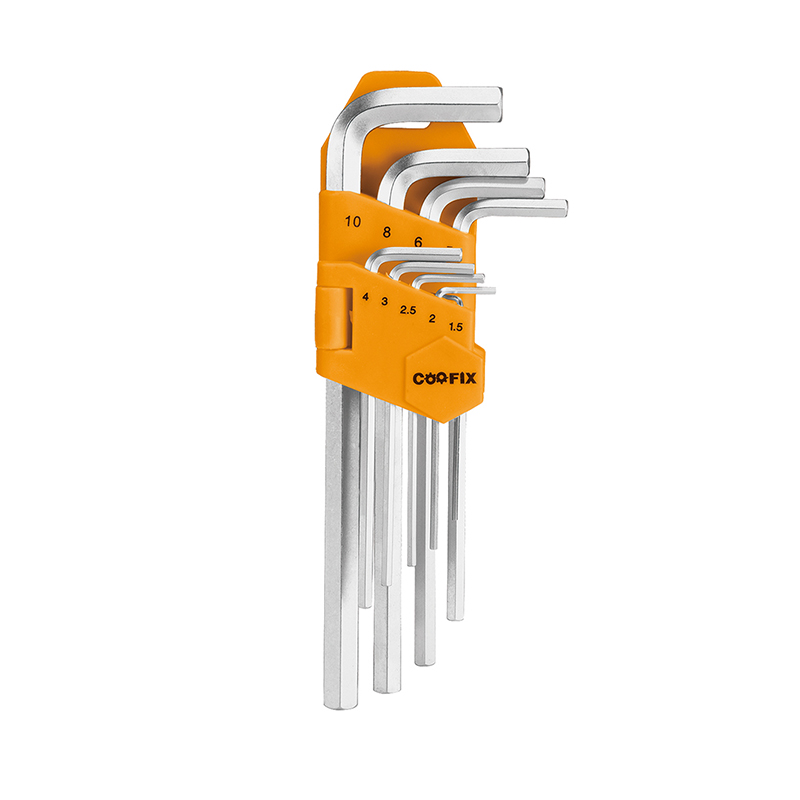 Clés hex extra longues 9 pièces – Coofix CFH-D02003-1