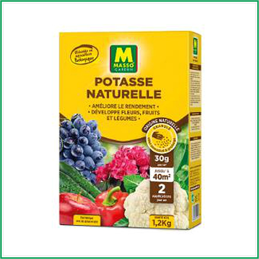Potasse naturelle Massó Garden – 1,2 kg