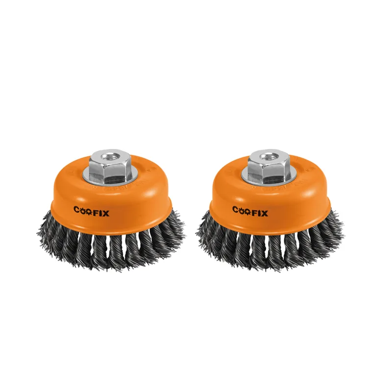 Brosse en Métal Torsadée 125 mm