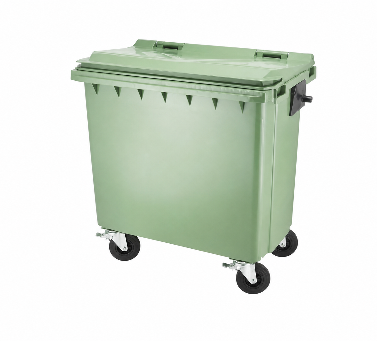 Poubelle en Plastique 660 L