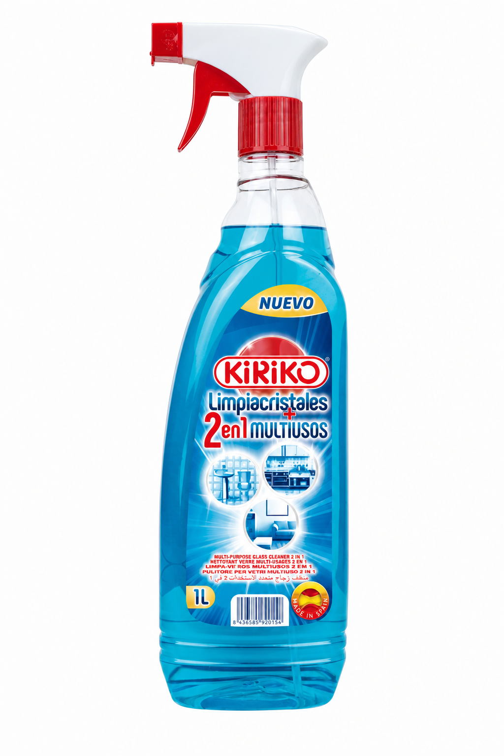 Nettoyant Vitres Multi-Usages 2 en 1 – 1000 ml