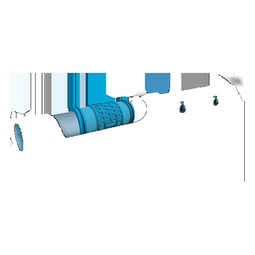 Gaine 2L/H 20Cm 400 Micron (1300) Dual Drip - Soaplast