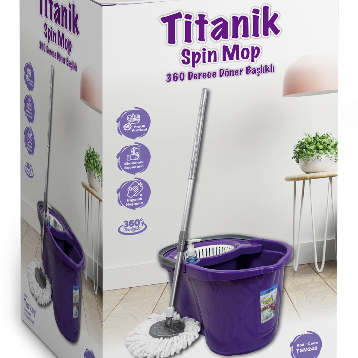 Seau Titanik 24 L